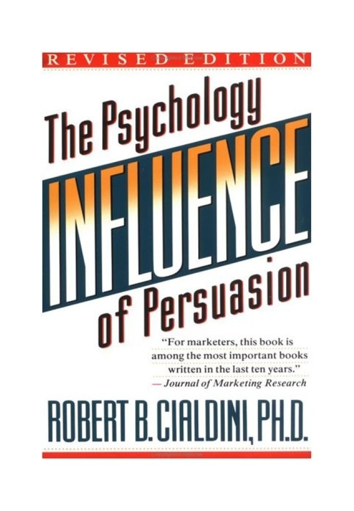Book Influence: The Psychology of Persuasion