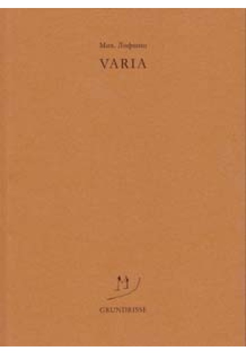 Book VARIA