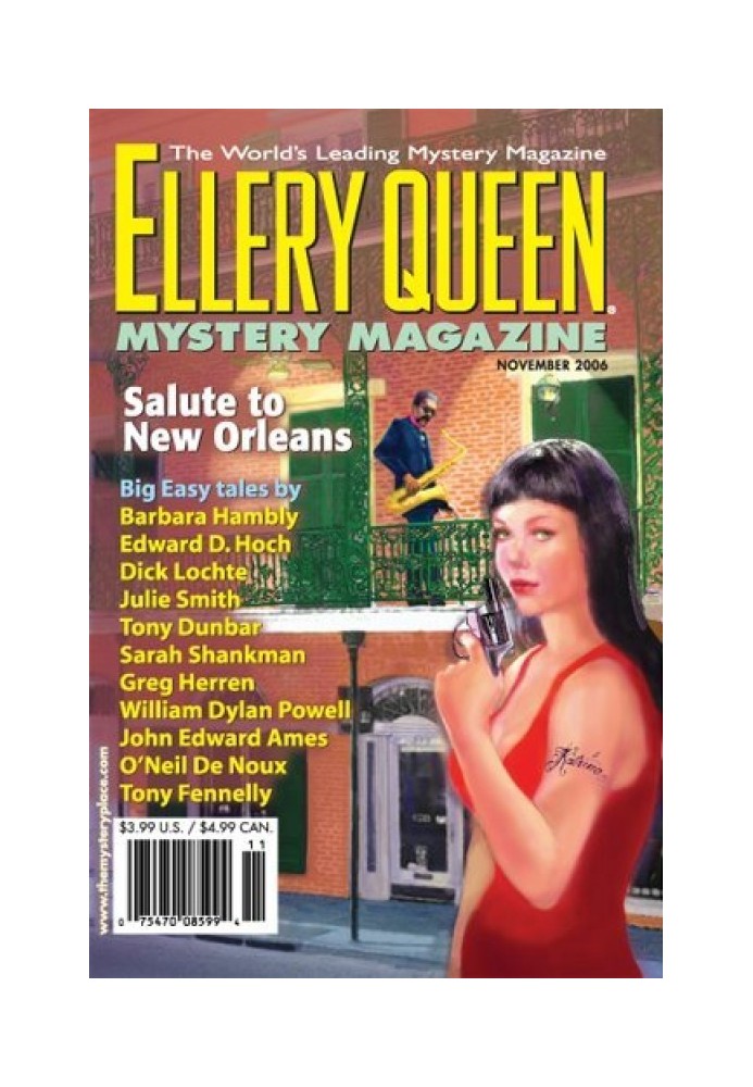 Книга Журнал Mystery Эллери Квин, Том. 128, № 5. Целый № 783, ноябрь 2006 г.