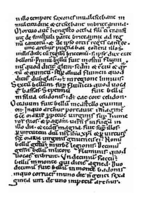 Book History of the Britons with commentary