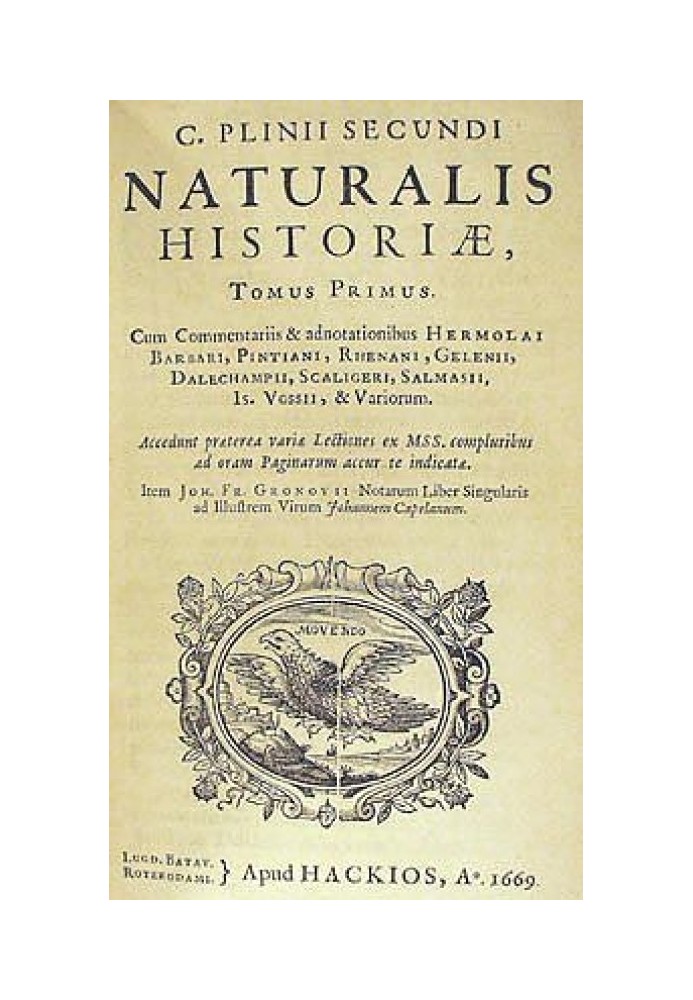 Book Natural history
