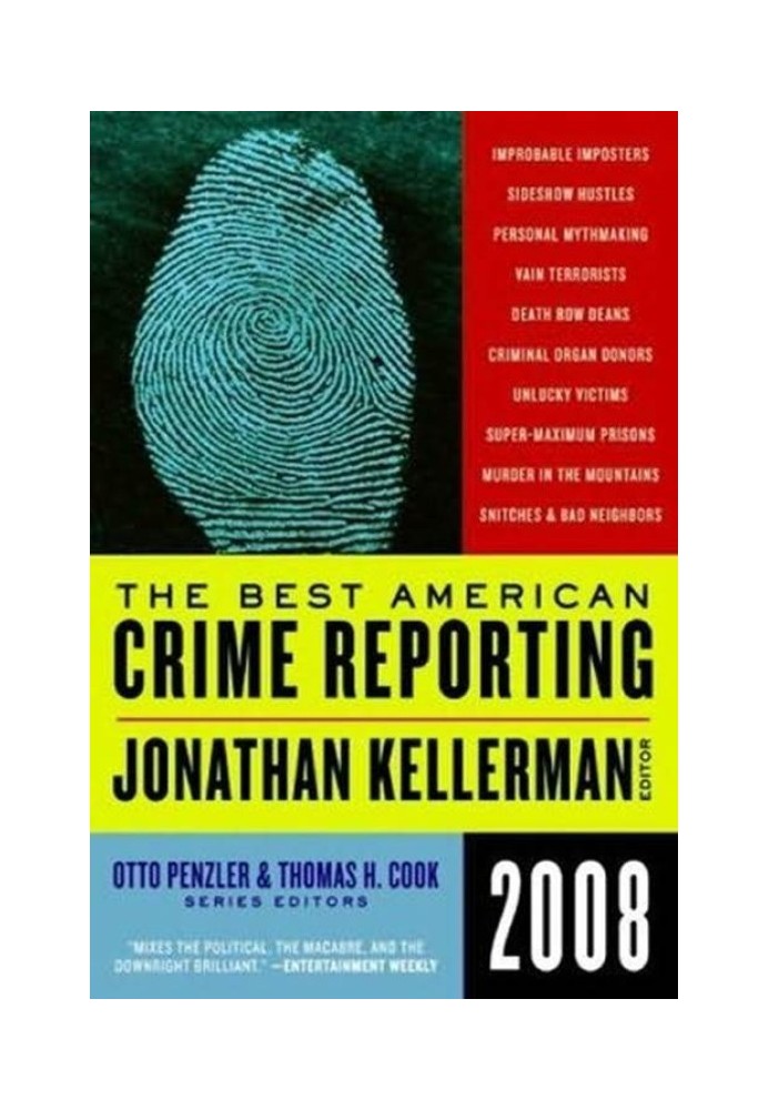 Book The Best American Crime Reporting 2008