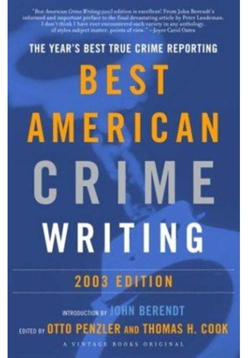 Книга Лучшее американское криминальное произведение 2003 года
