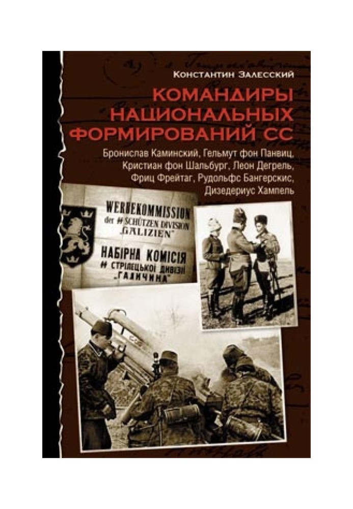 Book Commanders of national SS formations