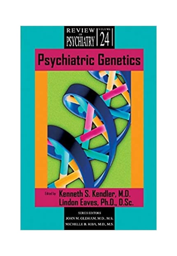 Book Psychiatric Genetics (Review of Psychiatry)
