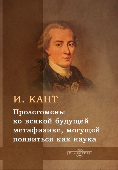 Book Prolegomena to any future metaphysics that may emerge as a science