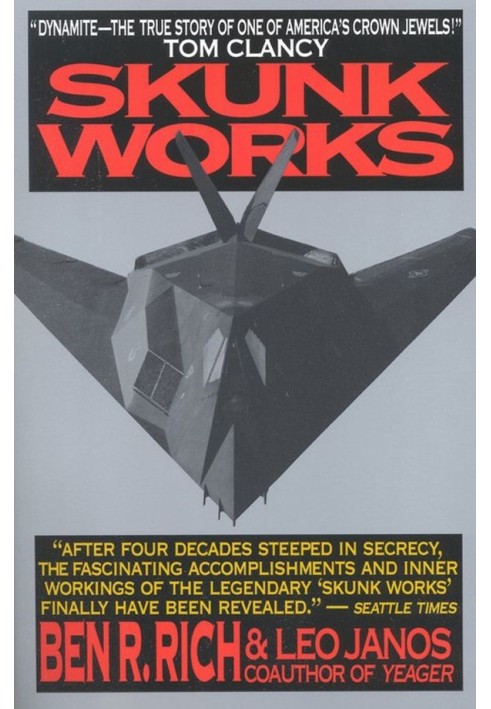 Book Skunk Works: A Personal Memoir of My Years at Lockheed