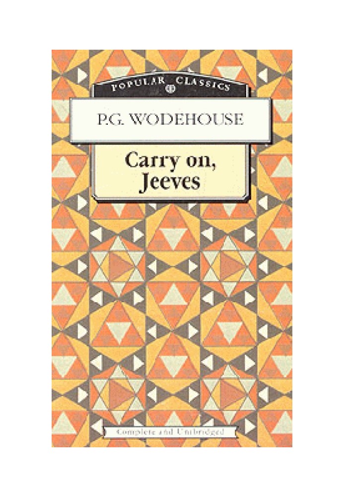 Book Keep it up, Jeeves!