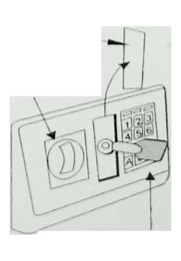 Book Electronic safe model EA