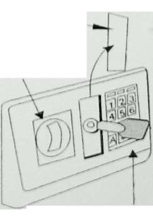 Book Electronic safe model EA