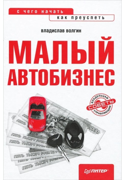 Book Small auto business: where to start, how to succeed
