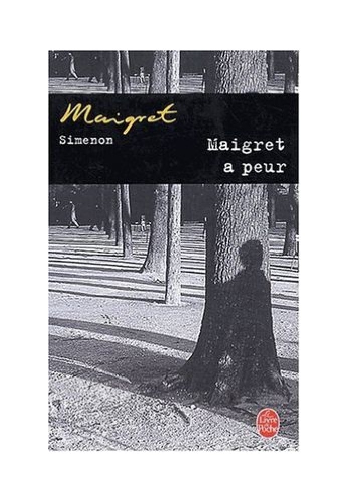 Book Maigret is worried