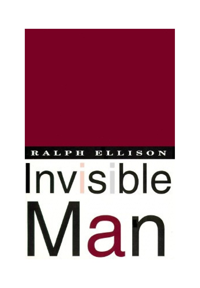 Book Invisible man