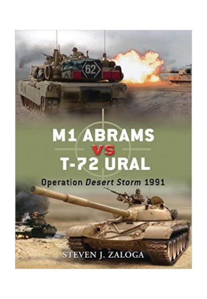 Book M1 Abrams vs T-72 Ural: Operation Desert Storm 1991
