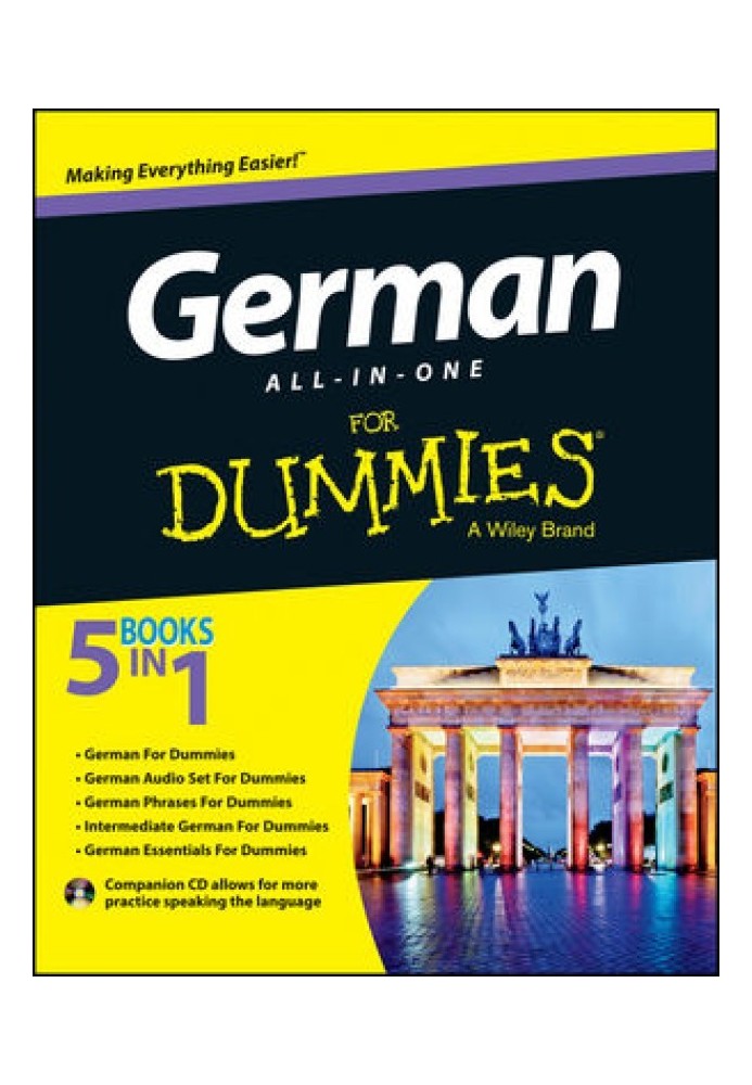 Book German All-in-One For Dummies®
