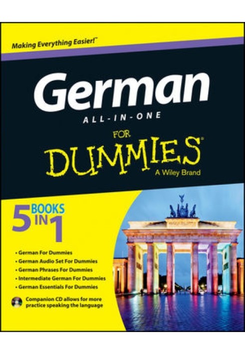 Book German All-in-One For Dummies®