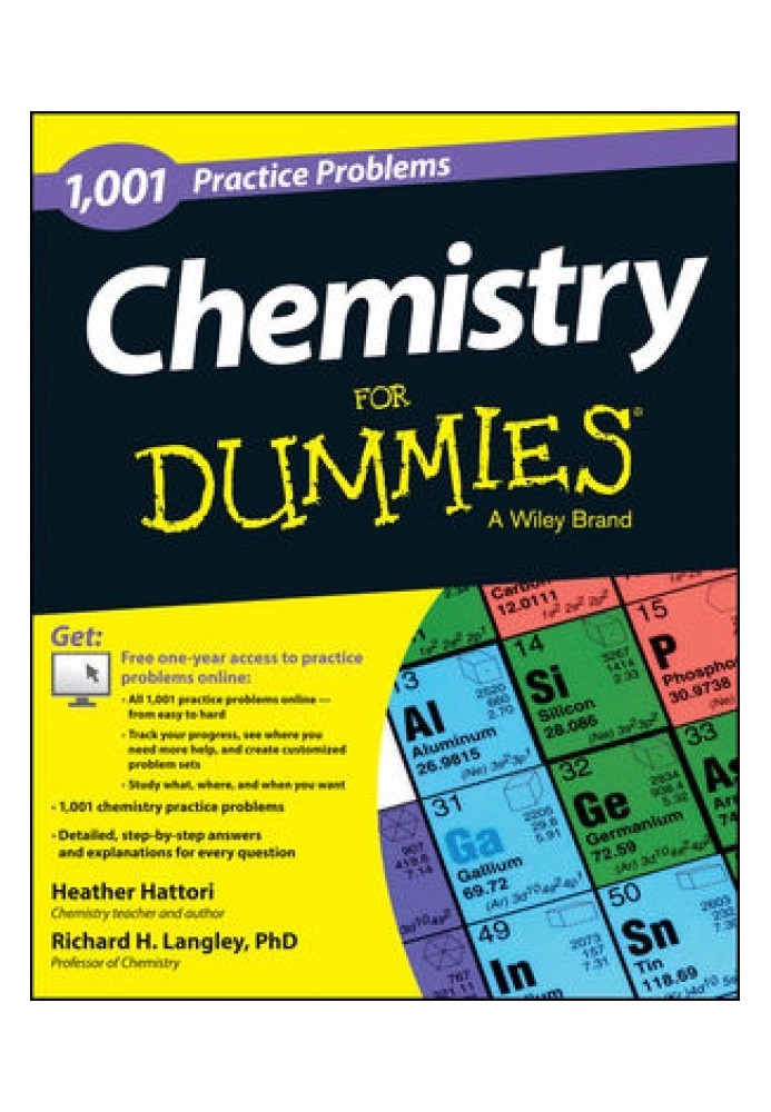 Книга 1001 практичне завдання з хімії For Dummies®