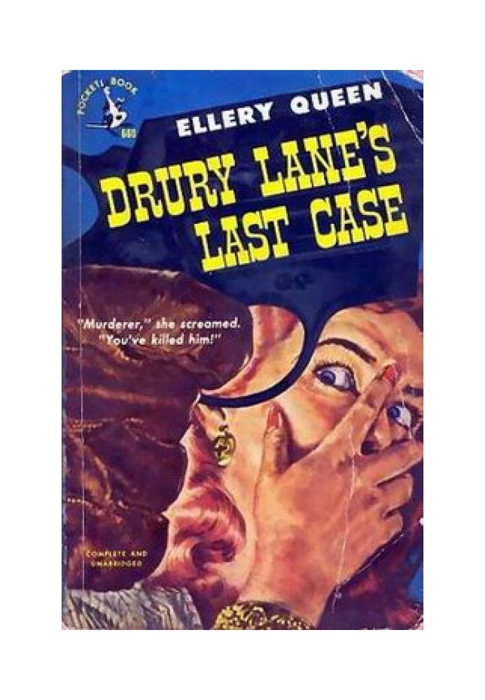 Book Drury Lane's last case