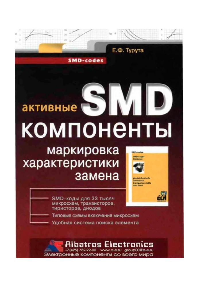 Book Active SMD components. Marking, characteristics, replacement