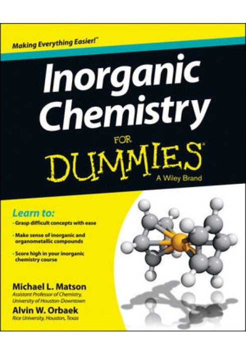Book Inorganic Chemistry For Dummies®