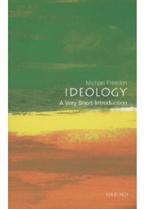 Book Ideology: A Very Short Introduction