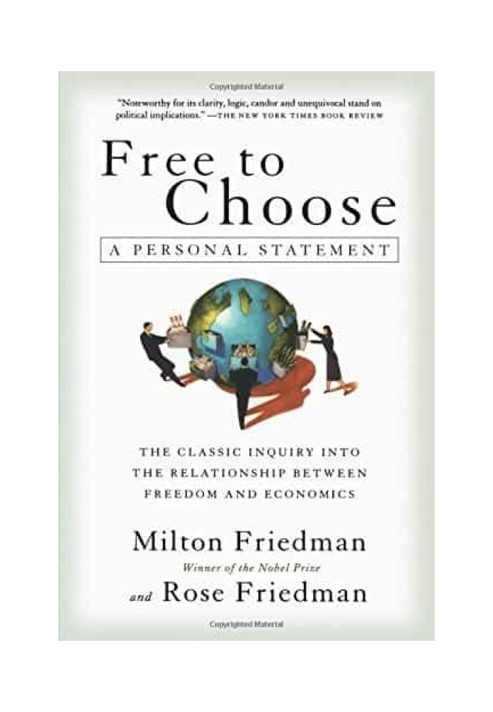 Book Free to Choose: A Personal Statement