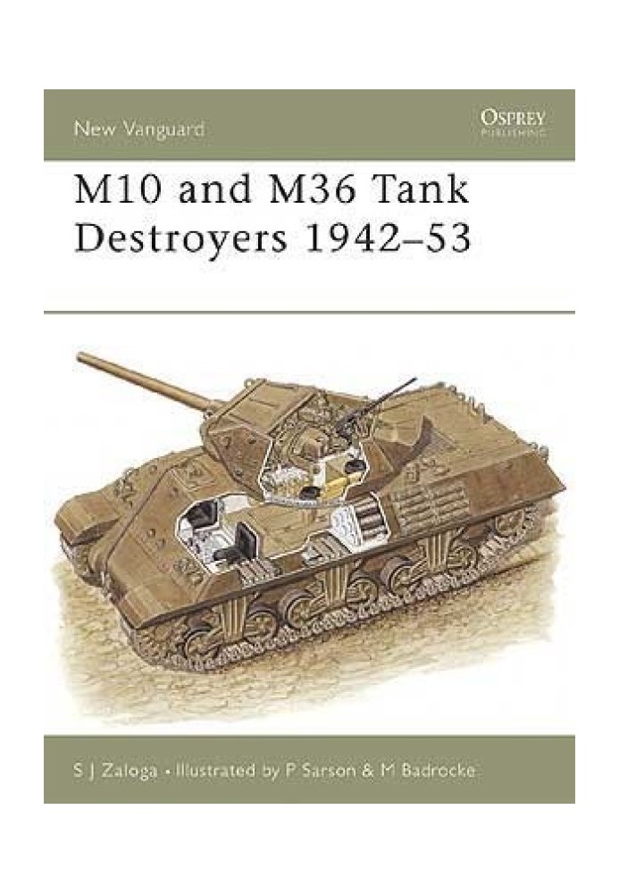Book M10 and M36 Tank Destroyers 1942-53
