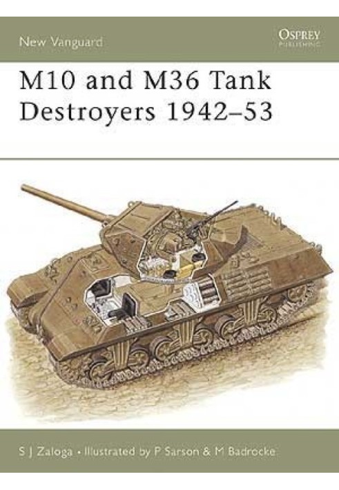 Book M10 and M36 Tank Destroyers 1942-53