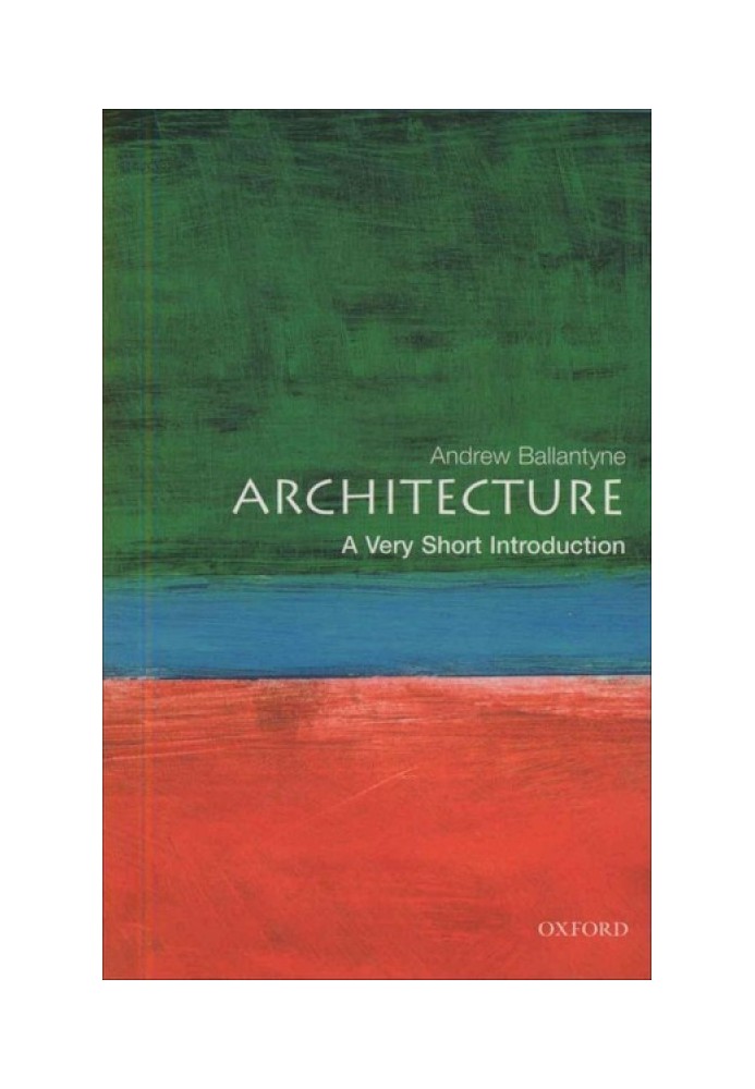 Book Architecture: A Very Short Introduction