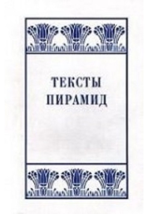 Book Pyramid Texts