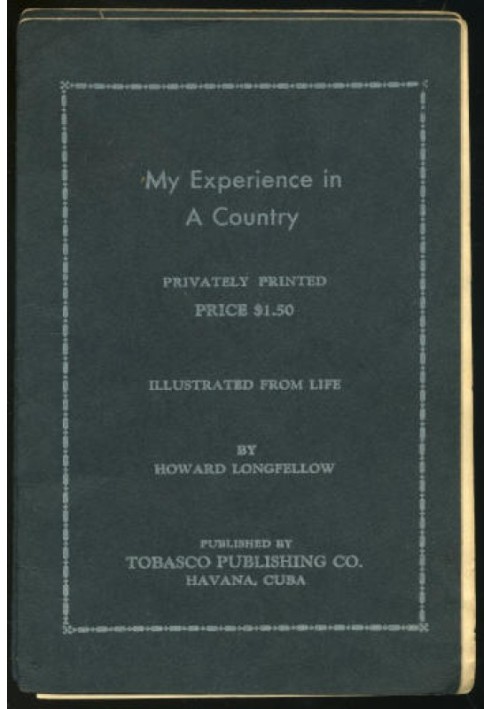 Book My experience in a country