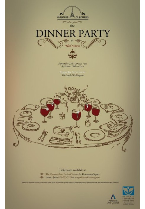 Book Dinner party