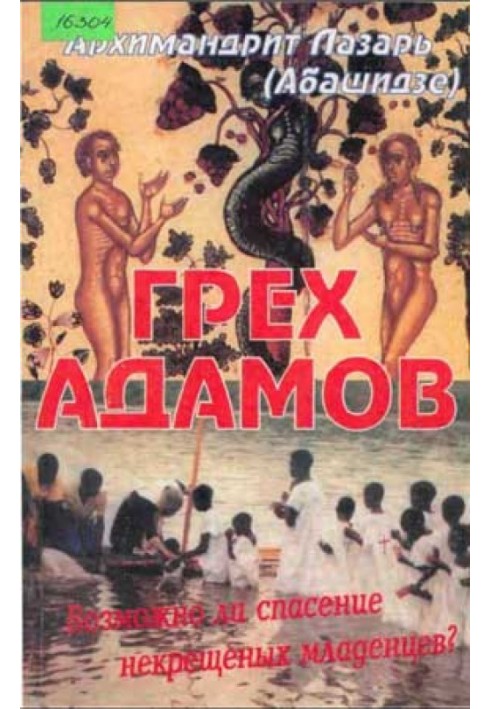 Книга Грех Адамов. Возможно ли спасение некрещенных младенцев?