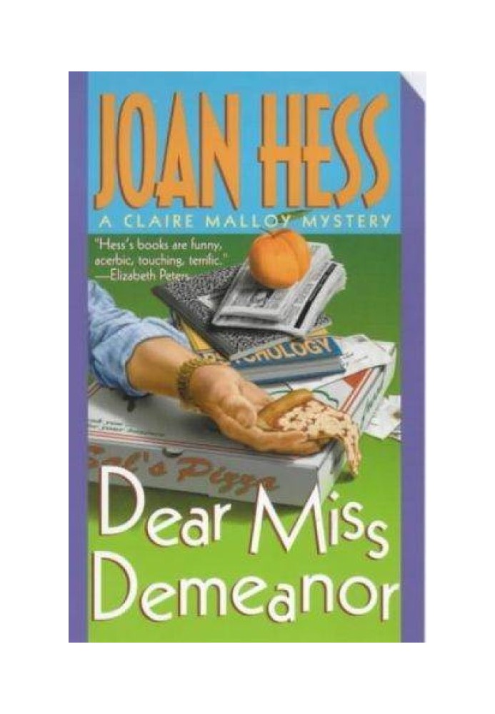 Book Dear Miss Demeanor