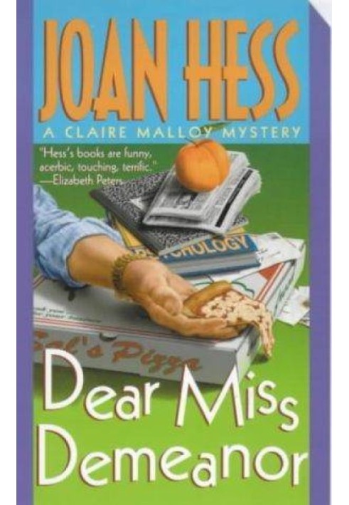Book Dear Miss Demeanor