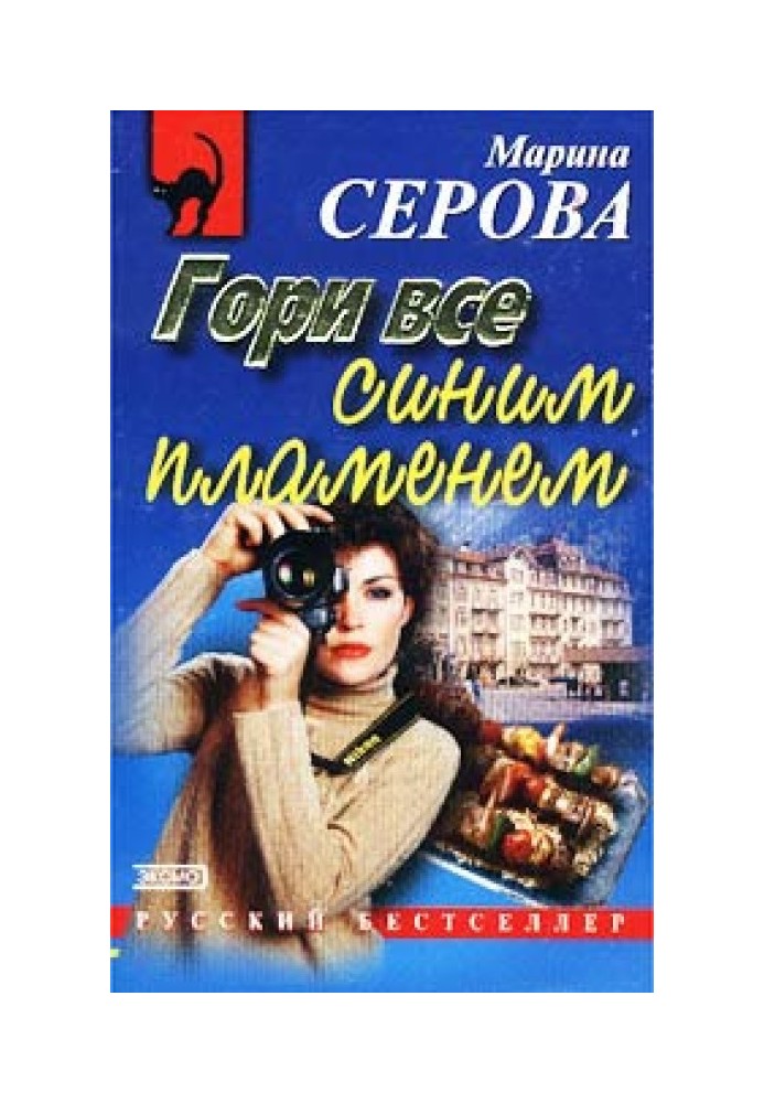 Книга Гори все синім полум'ям
