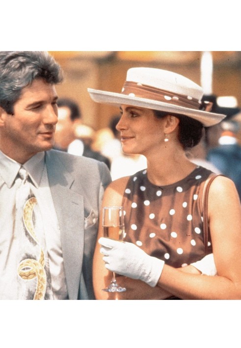 Pattern Dress with polka dots from the movie "Beauty" (Burda 4/2020, pattern number 101 B)