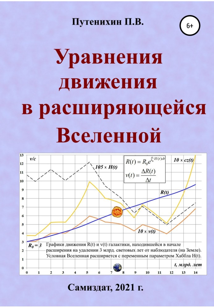 Книга Рівняння руху в Всесвіті, що розширюється.