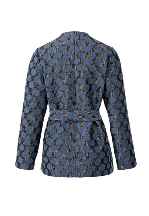 Выкройка Жакет лаконичного кроя с большими карманами (Burda 9/2019, № выкройки 118)