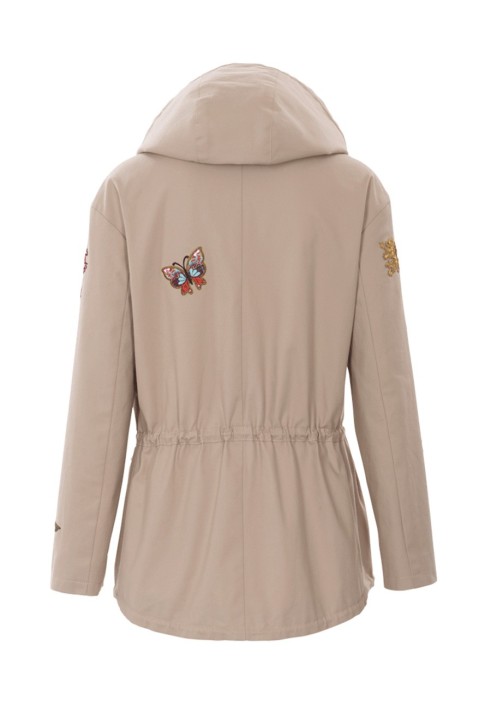Pattern Sport style jacket with hood (Burda 2/2018, pattern number 6360 A)