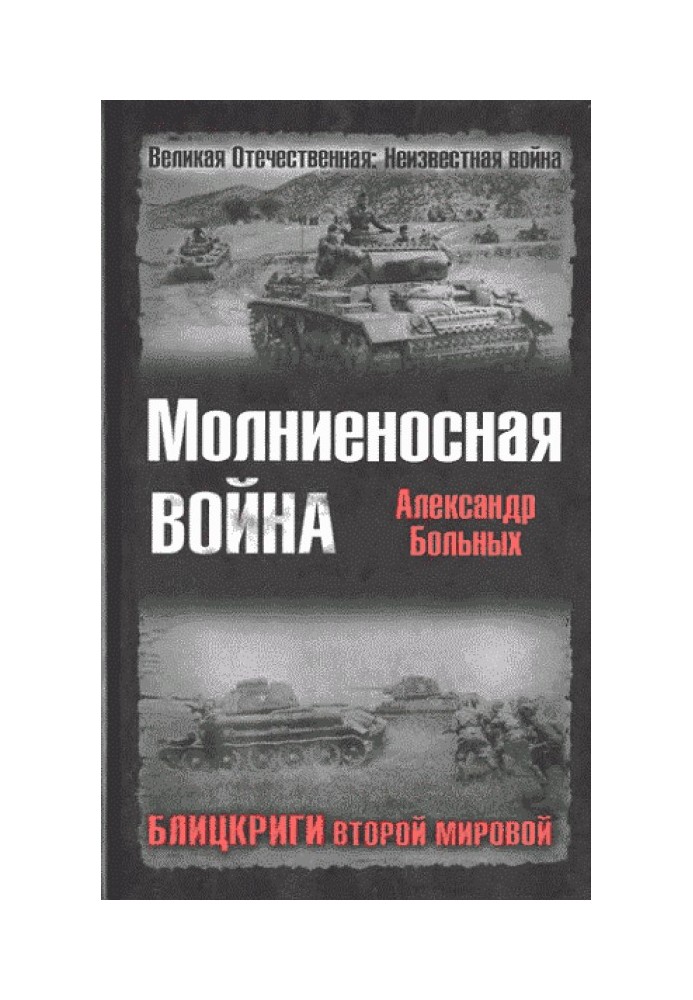 Book Lightning War. Blitzkriegs of World War II