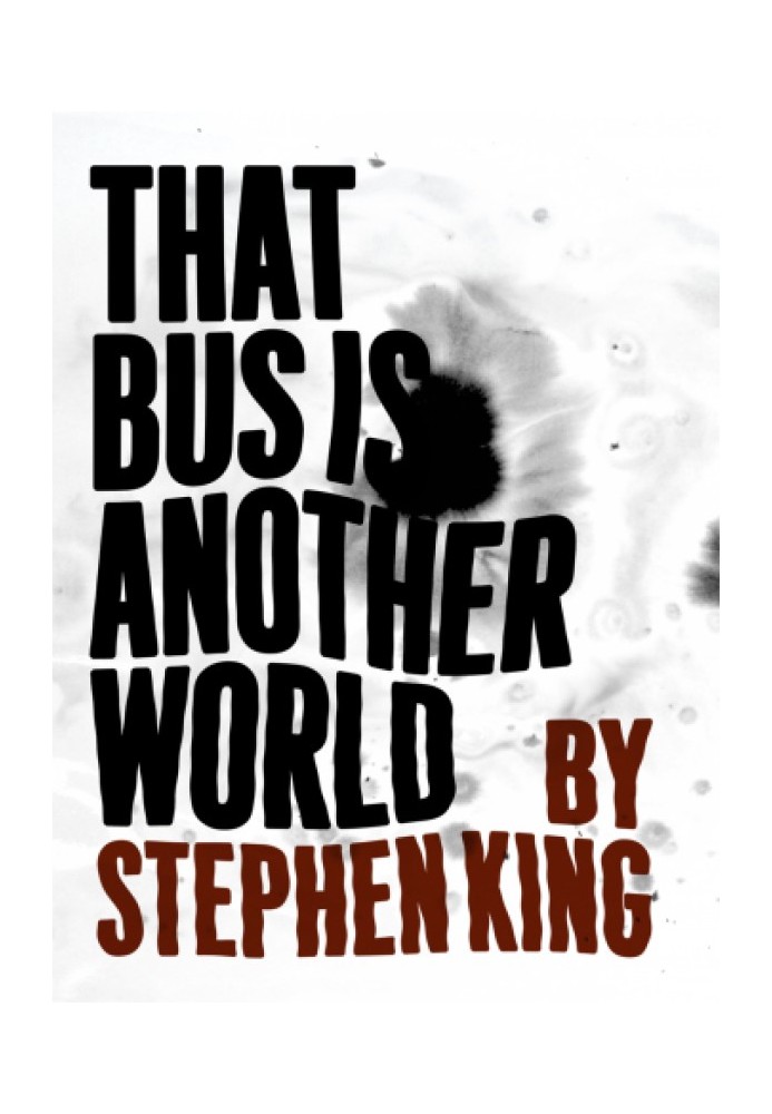 Book The bus is a different world