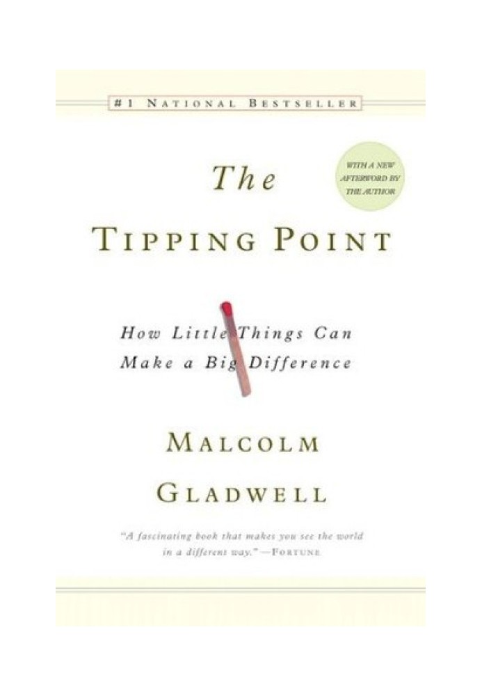 Book Tipping Point: How Little Things Can Make a Big Difference
