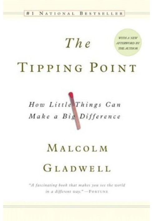 Book Tipping Point: How Little Things Can Make a Big Difference