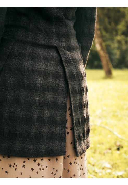 Pattern Long jacket with voluminous pockets (Burda 11/2011, pattern number 115)
