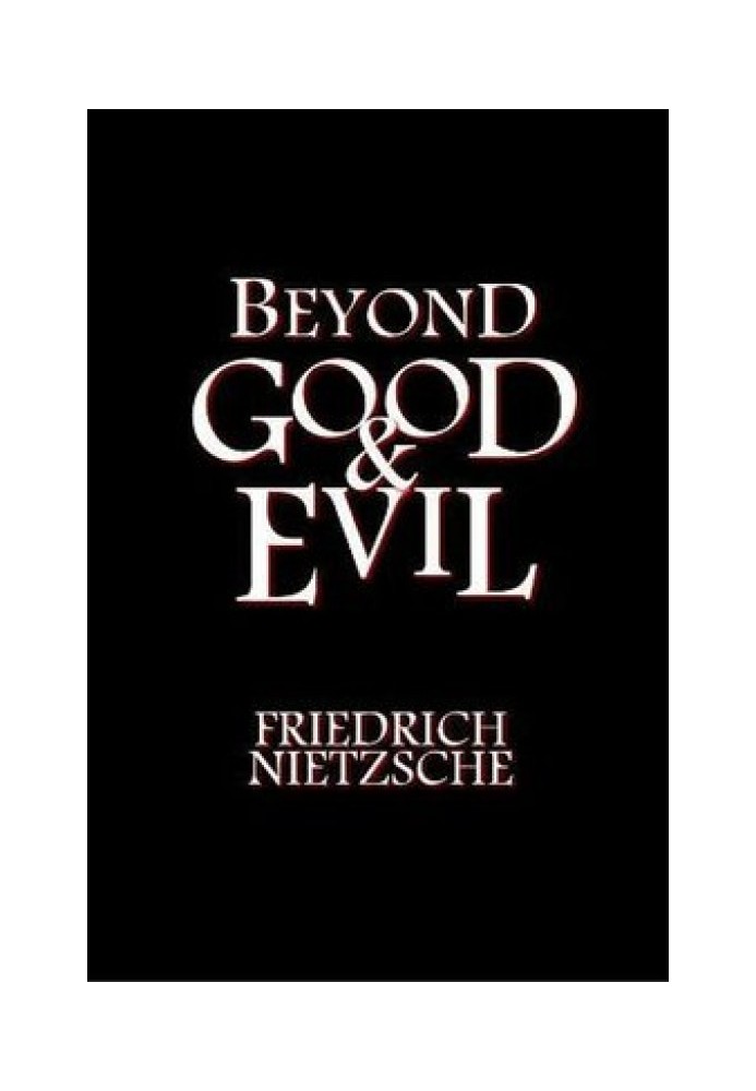 Book Beyond Good and Evil