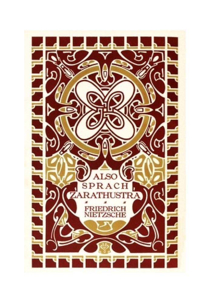 Book Thus Spake Zarathustra