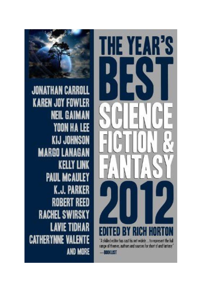 Book The Year's Best Science Fiction & Fantasy, 2012