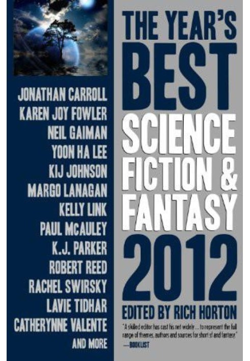 Book The Year's Best Science Fiction & Fantasy, 2012