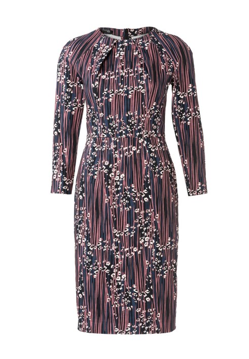 Pattern Sheath dress with raglan sleeves (Burda 1/2020, pattern number 106 A)